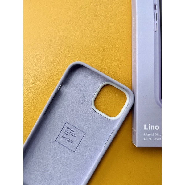Ốp Lưng UNIQ Silicone Hybrid Lino Dành Cho iPhone 14 / 14 PLUS