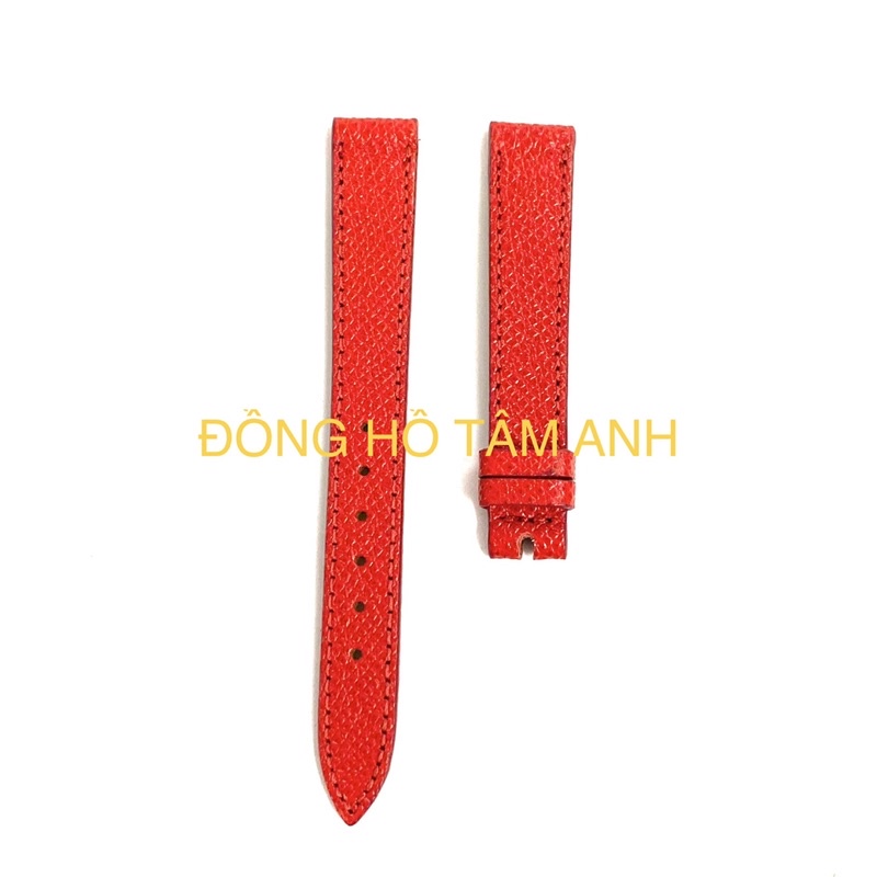 Dây đồng hồ da bò vân đủ màu , đủ size mềm mại không thấm nước