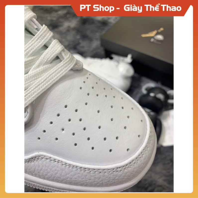 [FreeShip+ Hàng Loại 1] Giầy thể thao bóng rổ Low Trắng hot nhất , Giầy sneaker JD thấp cổ full trắng LOW