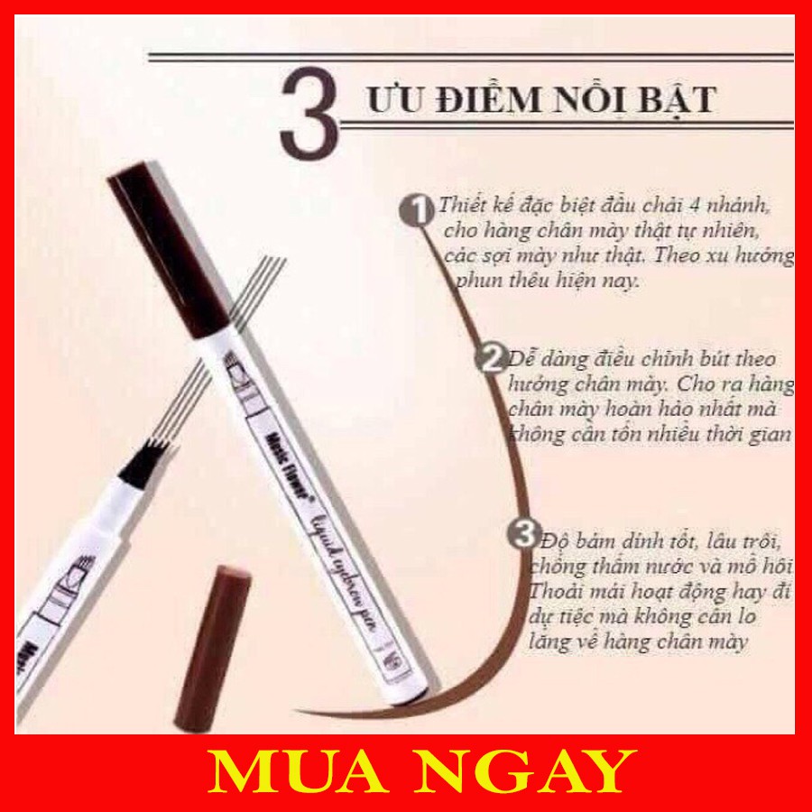 Bút Dạ Kẻ Mày Cao Cấp - MK01