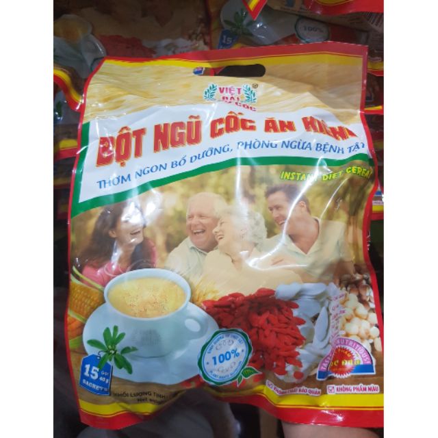 Bột ngũ cốc ăn kiêng việt đài 600g