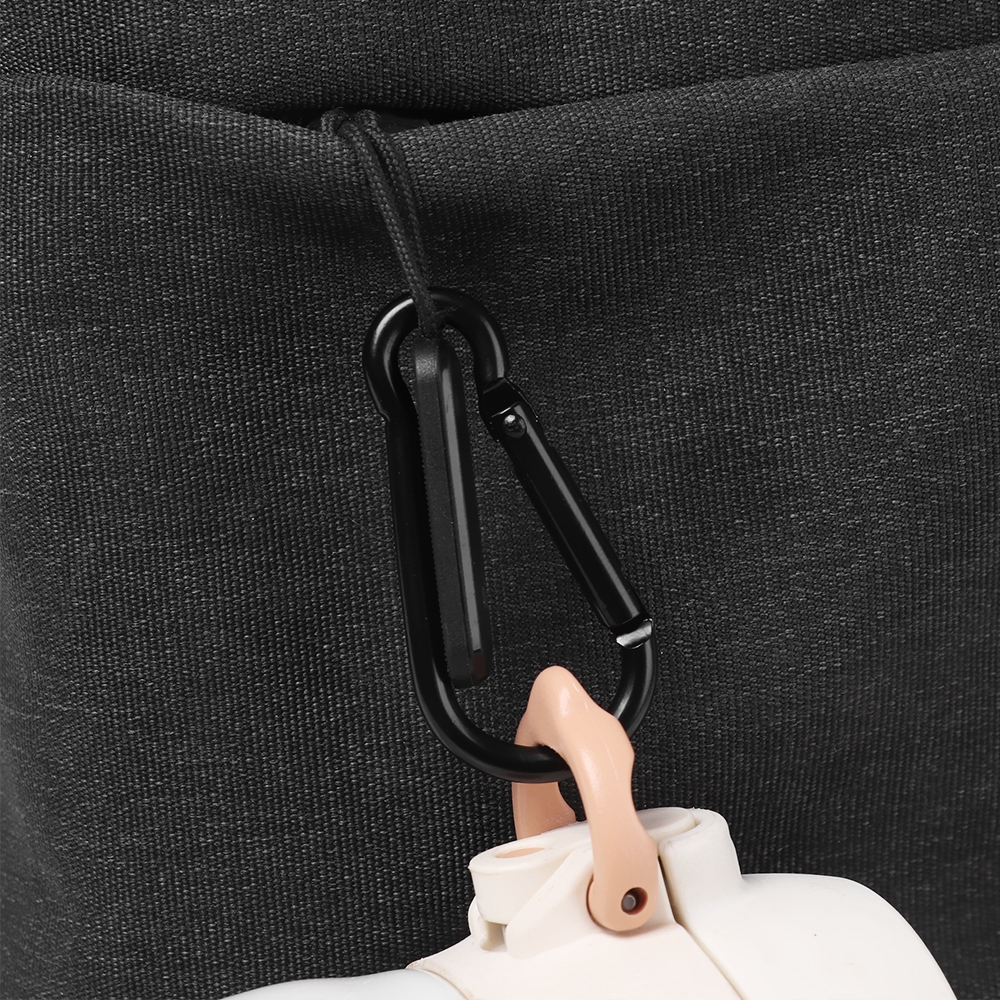 Set 3/6/9 móc carabiner bằng hợp kim nhôm thích hợp cho cắm trại/dã ngoại tiện dụng