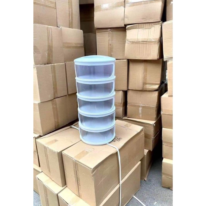 Lồng Bàn 5 Tầng Đậy Thức Ăn Thông Minh Đa Năng Cao Cấp Mẫu Mới