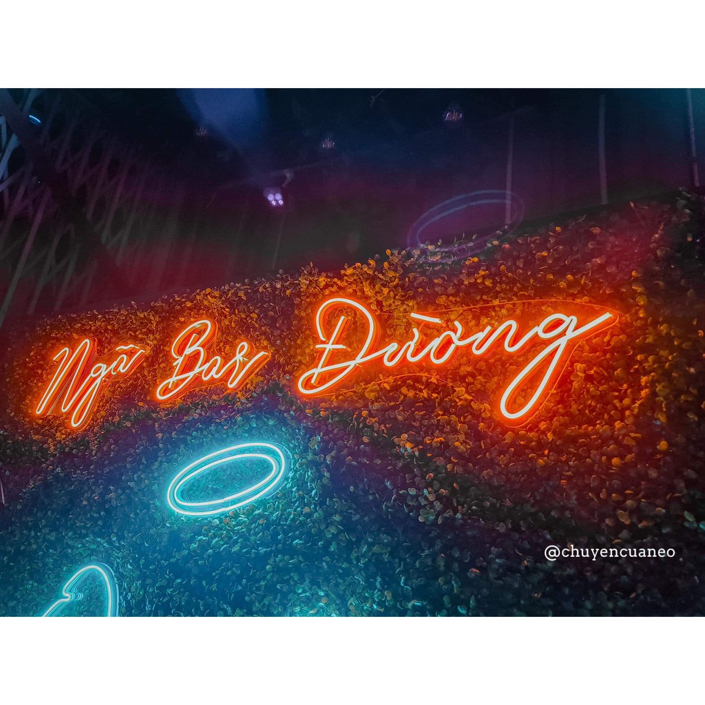 Đèn Trang Trí Led Neon Sign Đôi Cánh Thiên Thần  uốn chữ, hình theo yêu cầu