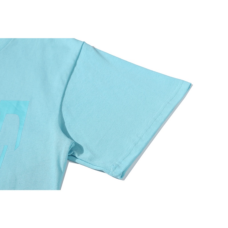 Áo Thun Cotton Tay Ngắn In Chữ Vlone Kiểu Cổ Điển Thời Trang Mùa Hè Cho Học Sinh Size S-XL