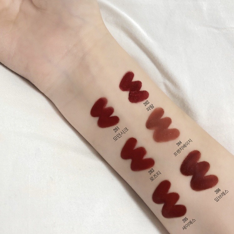 [Mã FLYNVT20 giảm đến 70%] Vol2.FW(201~206) Son kem lì Flynn Addiction Velvet Tint 3.5g | BigBuy360 - bigbuy360.vn
