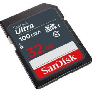 (giá khai trương) [Mã ELFLASH5 giảm 20K đơn 50K] Thẻ nhớ Máy Ảnh SD 32GB Sandisk Ultra Class 10 UHS-I upto 100MB/s (Xám) | BigBuy360 - bigbuy360.vn