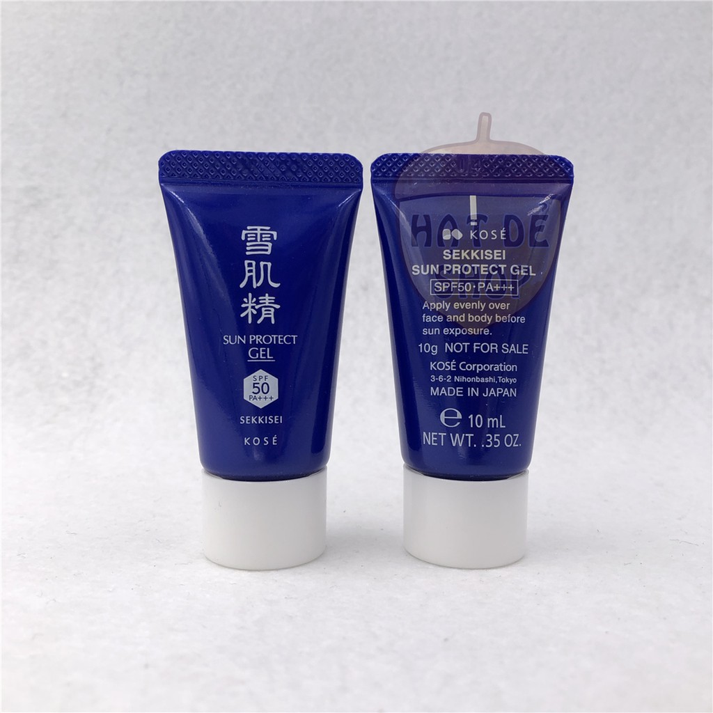 Kose Kem Chống Nắng SEKKISEI SUN PROTECT ESSENCE GEL SPF50/PA++++ 10g (mini)