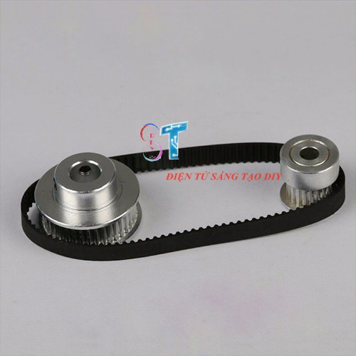 Dây curoa bước răng GT2 6mm cho Pulley