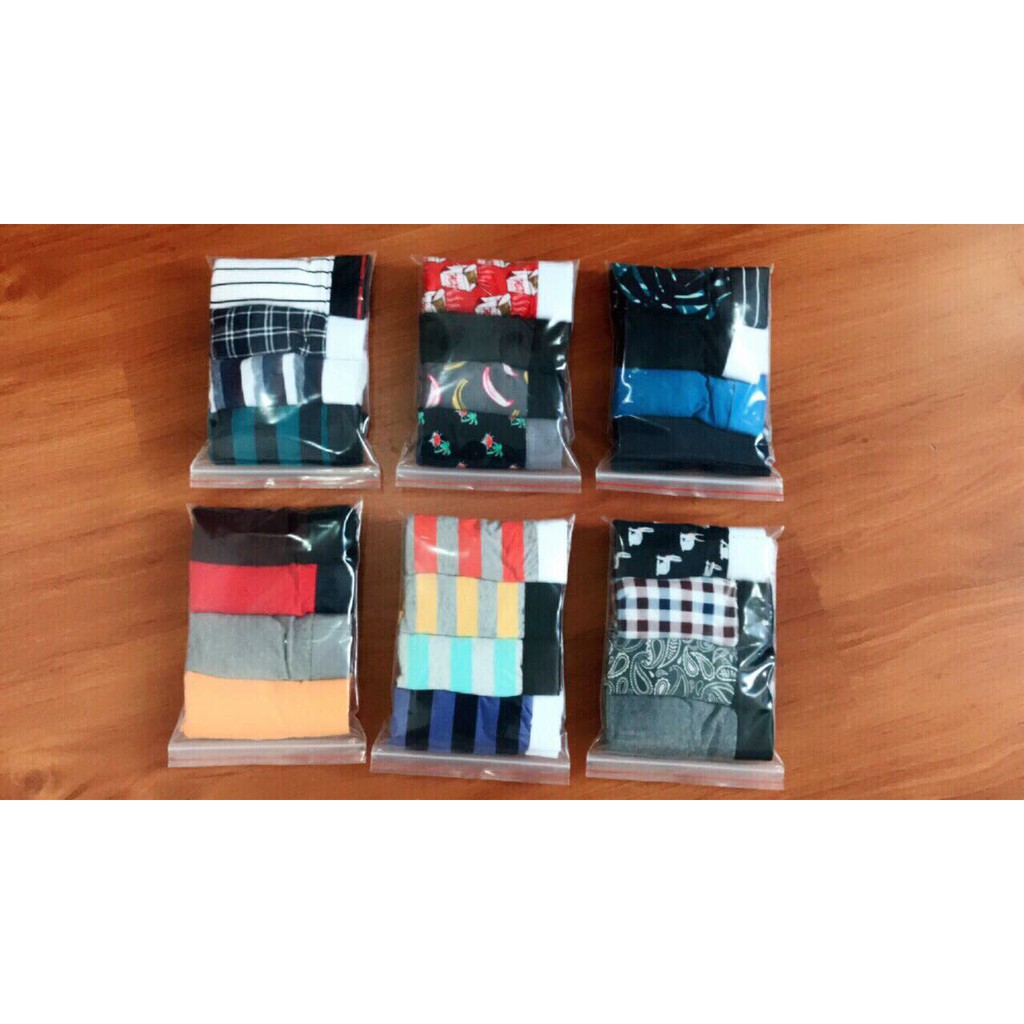 Set 4c Quần sịp đùi bé trai