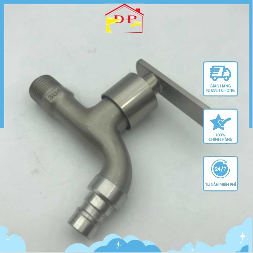 Vòi hồ, vòi nước xả nhanh inox 304 cao cấp VXN05
