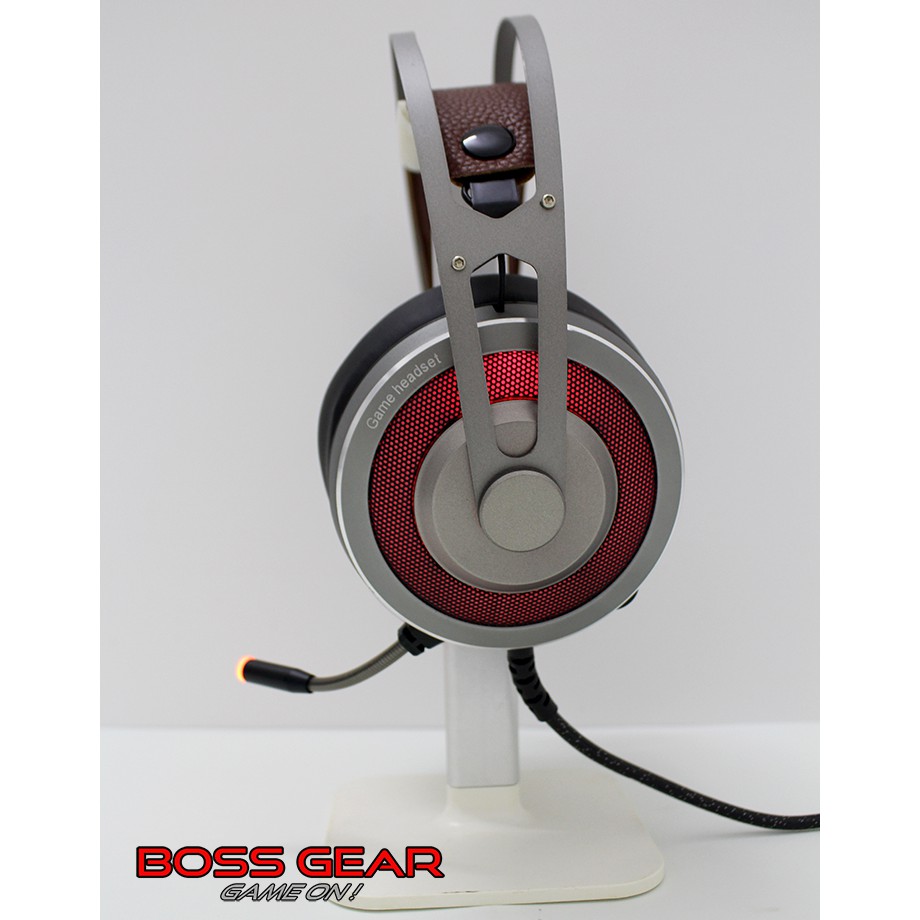 Tai Nghe Gaming BossGear X20 Giả Lập Âm Thanh 7.1 ( Đêm tai dày và to, LED 7 màu ,Khung Kim Loại )