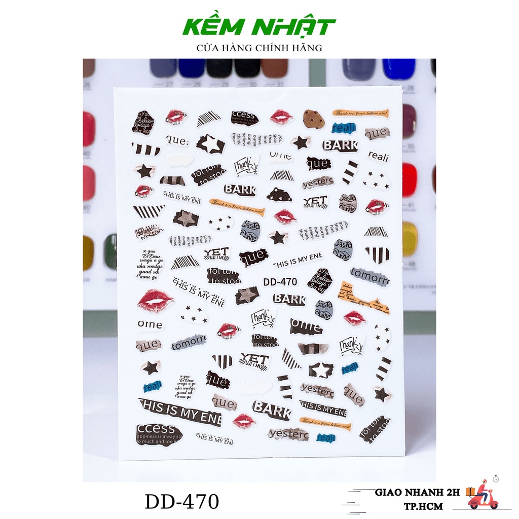 Sticker Dán Móng Nhiều Mẫu Hot Tháng 5