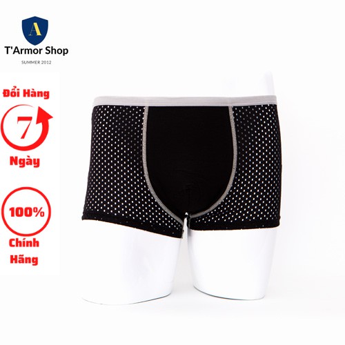 Quần Lót T'ARMOR HỘP 4 CÁI , Quần Lót Nam Boxer Được Thiết Kế Với Dạng Lưới Thông Thoáng , Cực Mát C