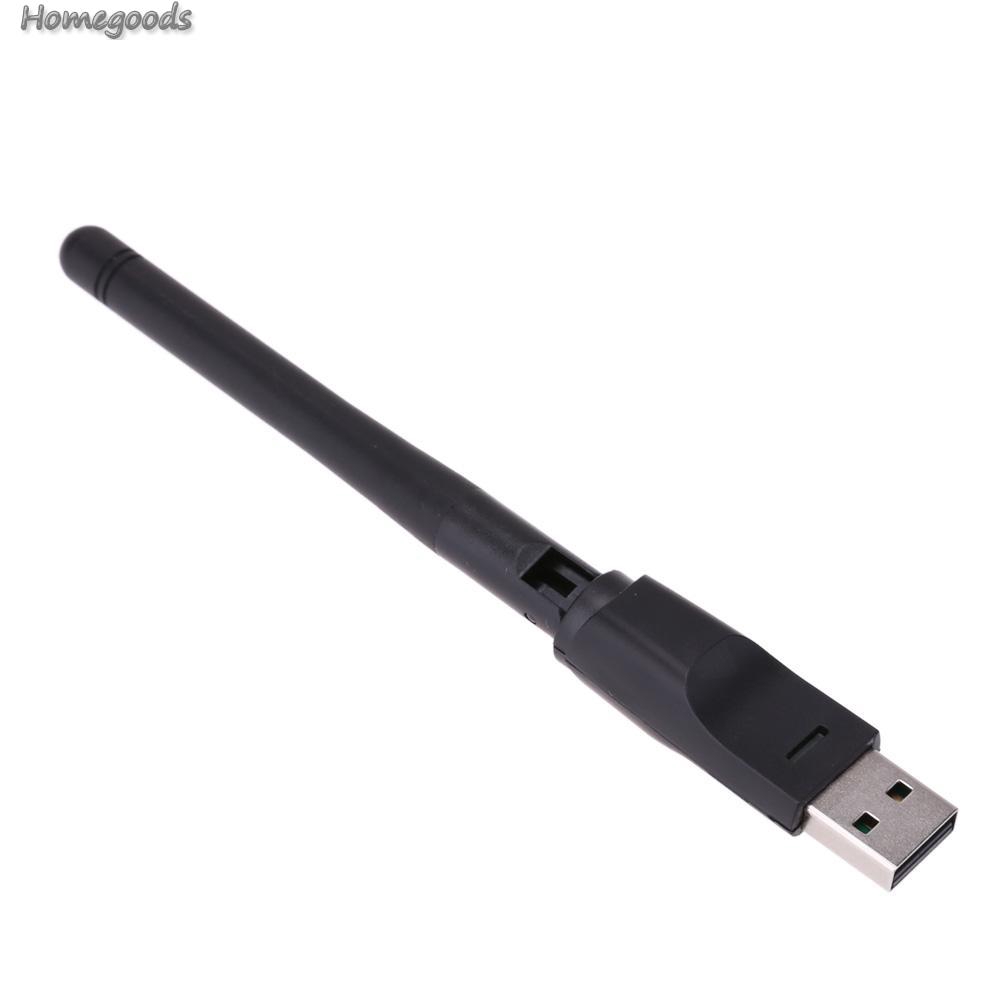 Thẻ điều hợp Wi-Fi không dây 150Mbps USB 802.11n Wi-Fi với anten 2dbi
