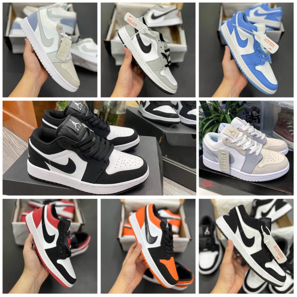 Giày thể thao 𝐀𝐈𝐑 𝐉𝐎𝐑𝐃𝐀𝐍 1 ⚡️𝐅𝐑𝐄𝐄 𝐒𝐇𝐈𝐏⚡️, Giày JD1 thấp cổ các màu hot nam nữ Full Box Bill
