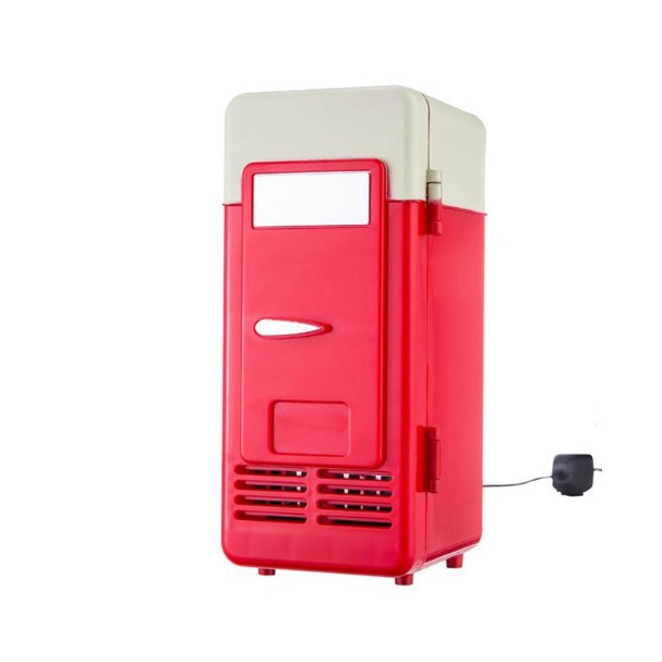 Tủ lạnh mini nguồn điện cổng USB thiết kế hai chiều nóng lạnh [Giá đẳng cấp]