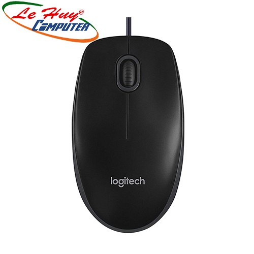 Chuột Có Dây Logitech B100 Chính Hãng