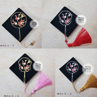 Bookmark kim loại quạt mẫu C