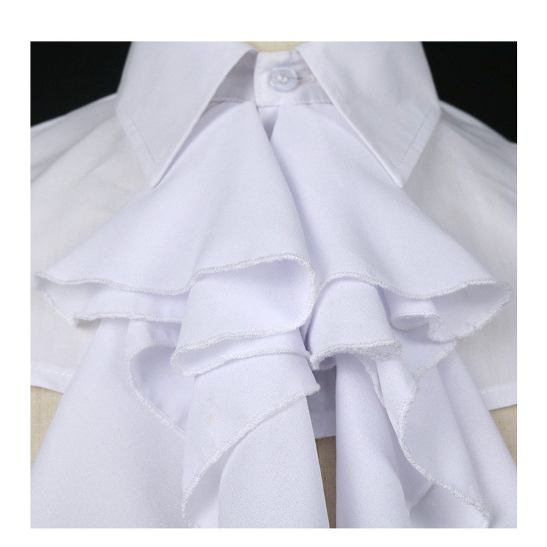 Áo Vest Hóa Trang Phong Cách Gothic Thời Trung Cổ Kèm Cà Vạt Jabot Cho Nam