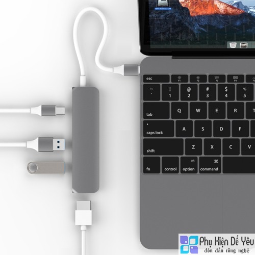 Bộ chuyển đổi Hub USB-C HyperDrive 4-in-1