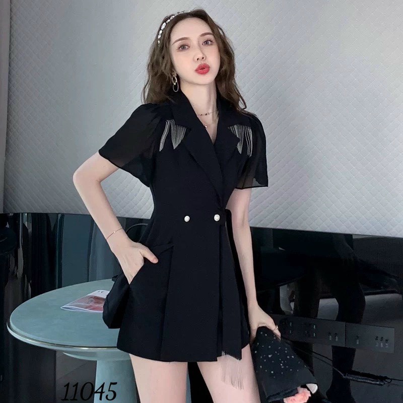 (HCM) Sét bộ phối tua rua sang trọng đẳng cấp cho các quý chị em - thời trang hào hoa siêu xinh KME FASHION