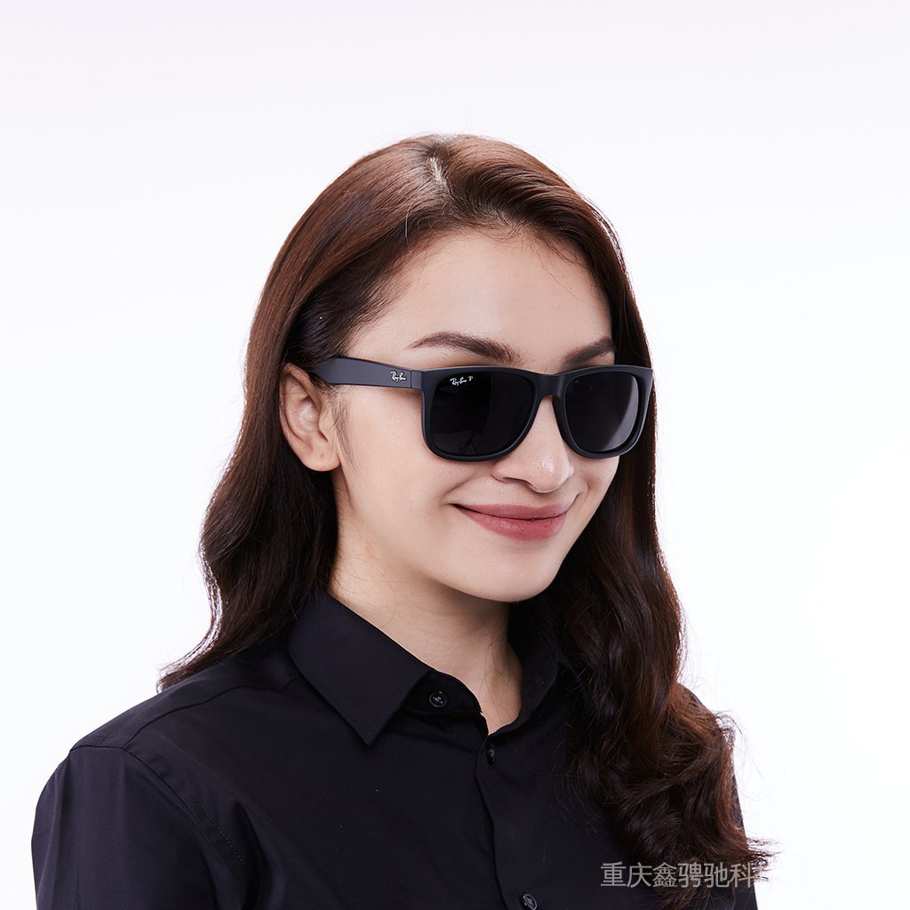 Kính Râm Justin Ray-Ban Model RB4165F 622 / 2V, Full Fit, Polarized, Kích thước 55mm