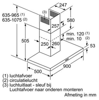 MÁY HÚT MÙI BOSCH DWB97IM50