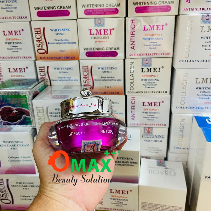 KEM OSACHI TÍM 9 IN 1 - O'SACHI WHITENIG SKIN CARE CREAM 20G - MỜ THÂM NÁM - CHỐNG LÃO HOÁ DA