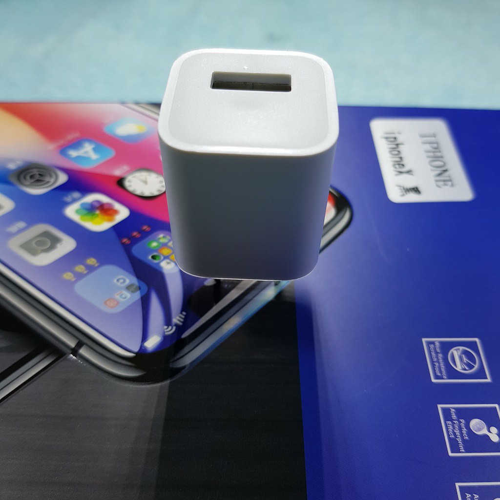 (ZIN)cốc sạc zin iphone mã India/ip X hiệu Foxconn