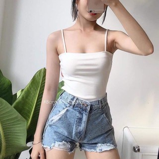 (BÁN SỈ) Áo 2 dây trơn 12 màu chất vải dày dặn Bán Sỉ Shop