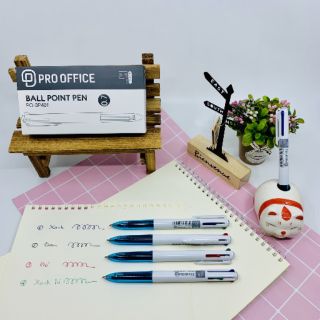 Bút bi 4 màu Pro office