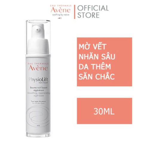 Kem dưỡng da đêm chống lão hoá làm đầy nếp nhăn Avene Physiolift Night -  30ml | Shopee Việt Nam