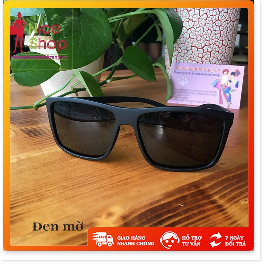 Kính râm chống chói bảo vệ mắt trước tia cực tím gọng vuông | BigBuy360 - bigbuy360.vn