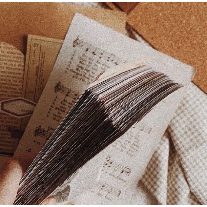 Set giấy nền trang trí vintage của Kimu