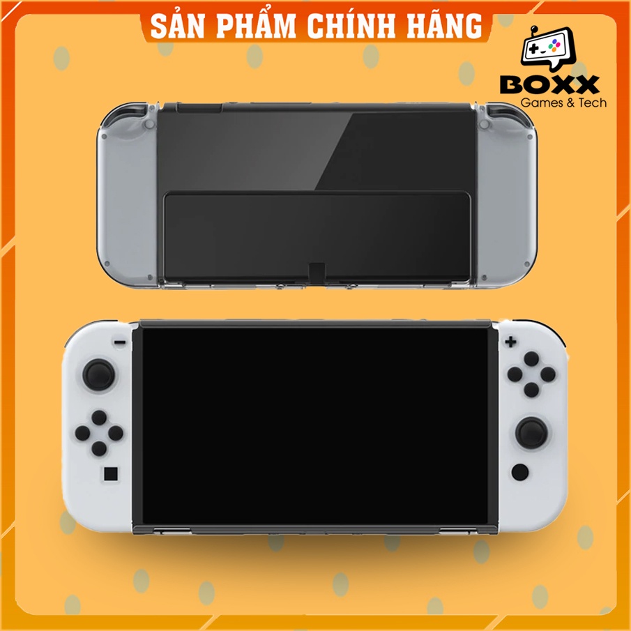 Case trong suốt cho Nintendo Switch Oled, Ốp nhựa TPU trong suốt cho Switch Oled