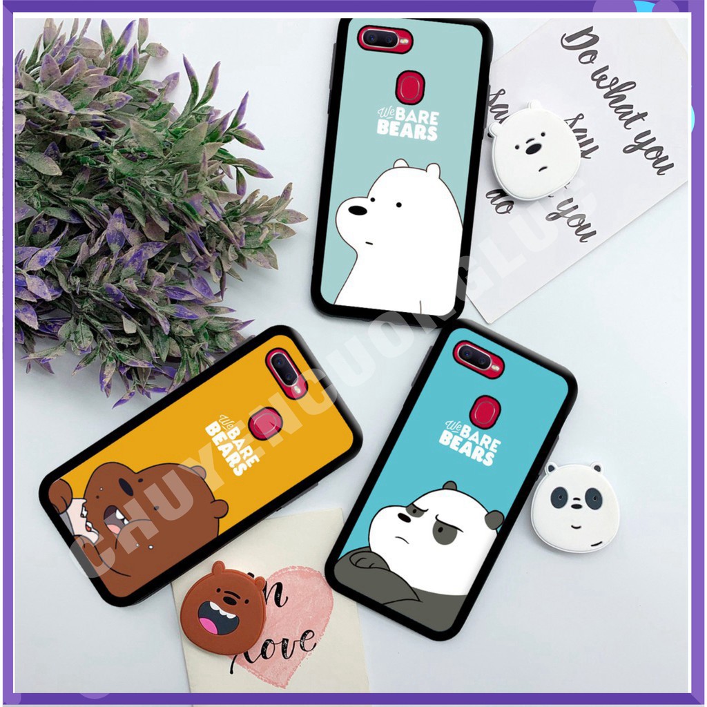 [HOT]  ỐP LƯNG OPPO NEO5 NEO7 NEO9 F1 F3 F3LITE F1S F5 F5YOUTH F7 F9 R17 F11 F11PRO - ỐP LƯNG BARE&amp;BEAR