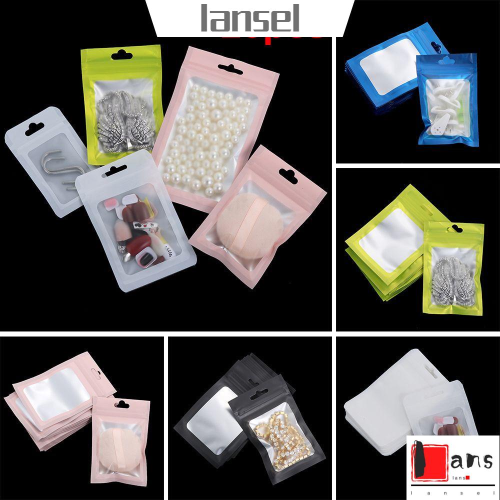 Set 20 Túi Zip Bằng Lá Nhôm Có Thể Tái Sử Dụng Chống Thấm Nước Nhiều Màu Sắc