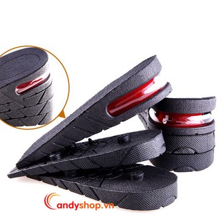 Lót giày tăng chiều cao không khí nửa bàn 3 lớp