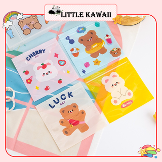 Túi zip đựng quà, bánh kẹo, đồ nhỏ mini, sticker, kẹp tóc dễ thương ...