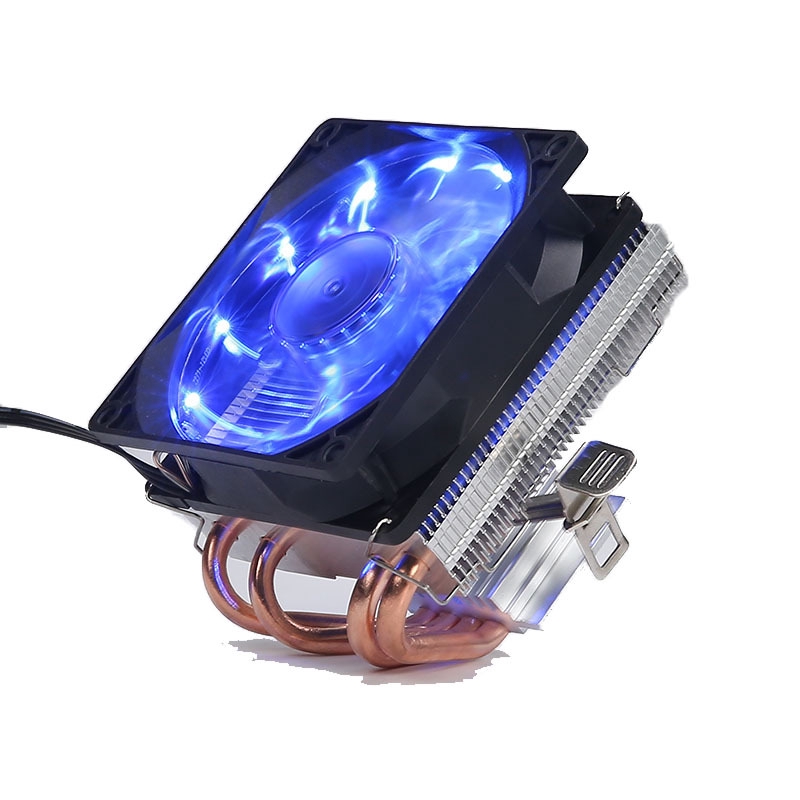 Quạt tản nhiệt cho CPU 4 ống đồng với đèn LED LGA/2011/115X/775/AMD không tạo tiếng ồn