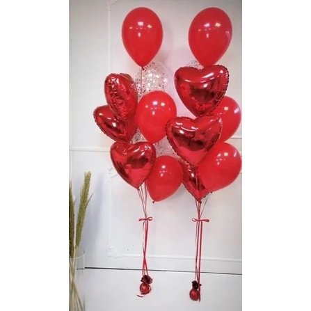 }Tặng Kèm Cánh Hoa Hồng} Set bóng bay cầu hôn Will you marry me MD00