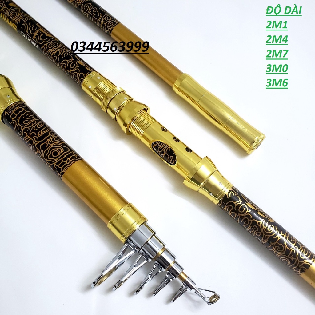 Cần Câu Máy SHIM.ANO Rút Gọn Cao Cấp Độ Dài 2m1-2m4-2m7-3m0-3m6