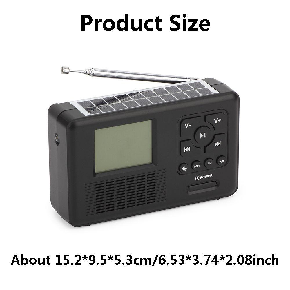 Đài FM / AM Sử Dụng Năng Lượng Mặt Trời Khẩn Cấp SOS