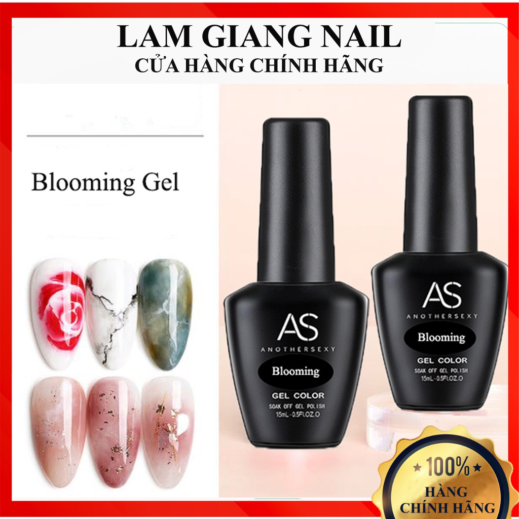 Sơn gel loang AS , gel loang trong, MỘT CHAI DÙNG ĐƯỢC CHO MỌI MÀU, TIỆN DỤNG, DỄ LÀM