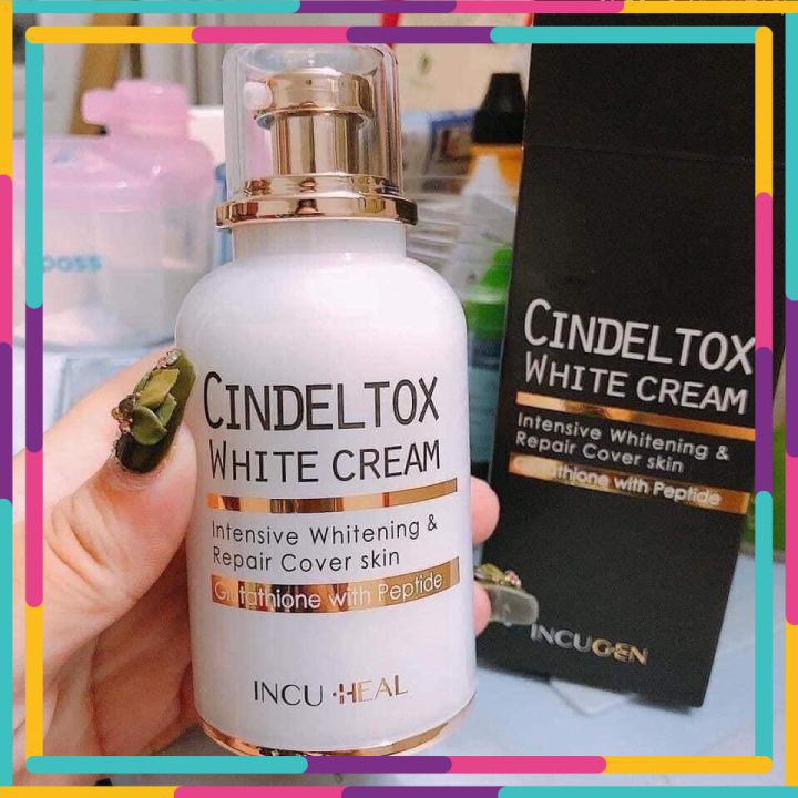 Kem Truyền Trắng Cindel Tox White Cream, Kem Dưỡng Trắng HÀN QUỐC 50ml [CHÍNH - HÃNG]