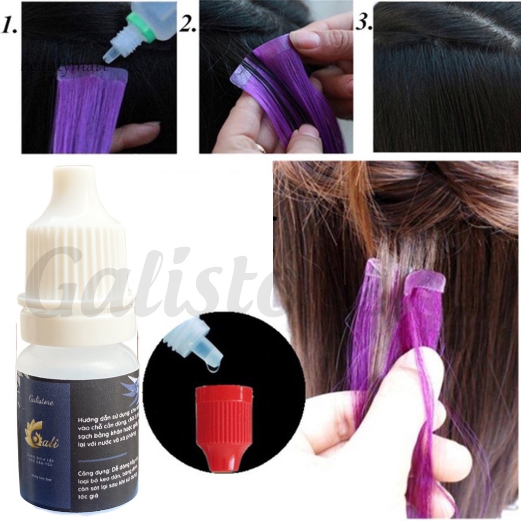 Dung dịch tẩy keo dán tóc loại lớn chuyên dụng salon cho salon 118ml  Galistore