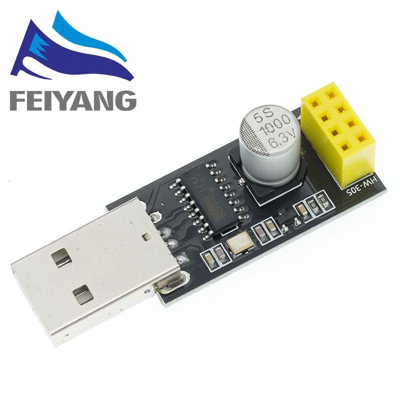 Mô Đun Chuyển Đổi USB Sang ESP8266 WIFI ESP-01 ESP-01S Chuyên Dụng Cho Máy Tính/Điện Thoại