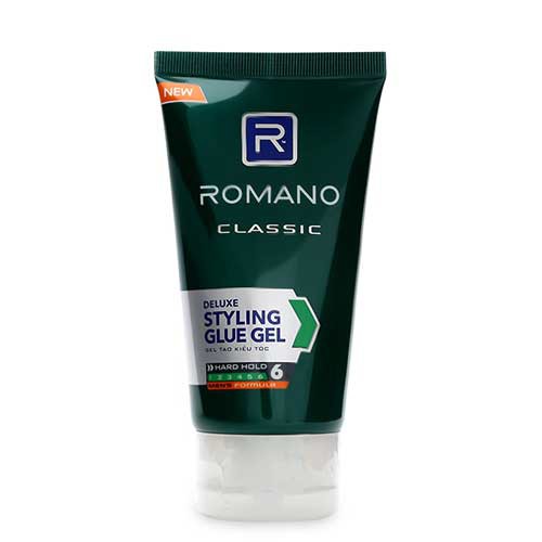 Gel Giữ tóc cứng vừa Romano Classic Deluxe Styling 150g