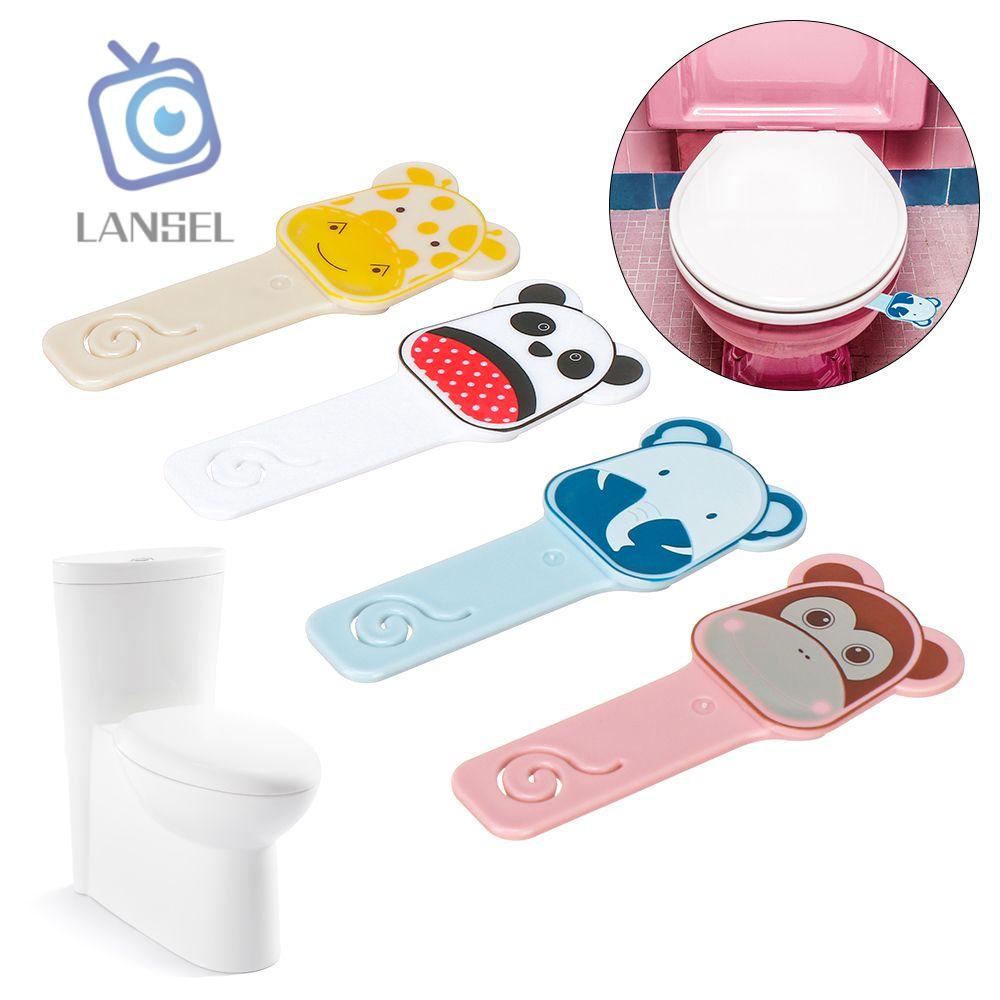 Tay Cầm Mở Nắp Bồn Cầu Kiểu Hoạt Hình Nhiều Màu Tự Chọn Tiện Dụng